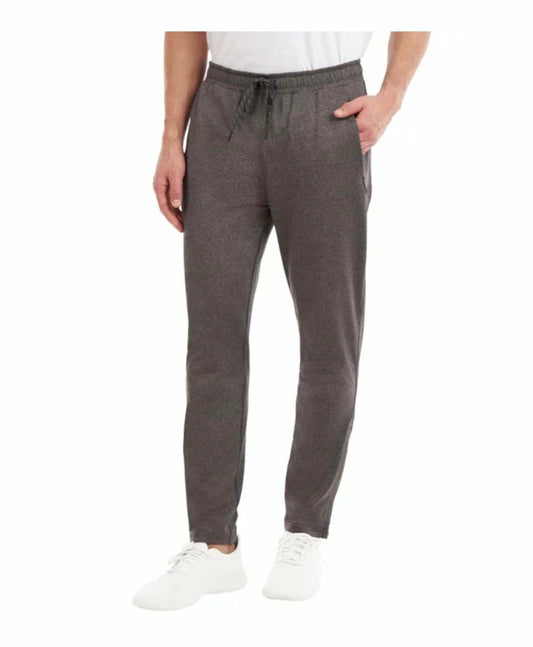 KIRKLAND Signature Men's Moisture Wicking Active Jogger Pant, Tapered Leg Opening with Zippers (US, Alpha, Small, Regular, Regular, Grey)