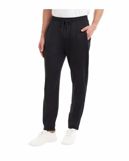 KIRKLAND Signature Men's Moisture Wicking Active Jogger Pant, Tapered Leg Opening with Zippers (US, Alpha, Small, Regular, Regular, Black)