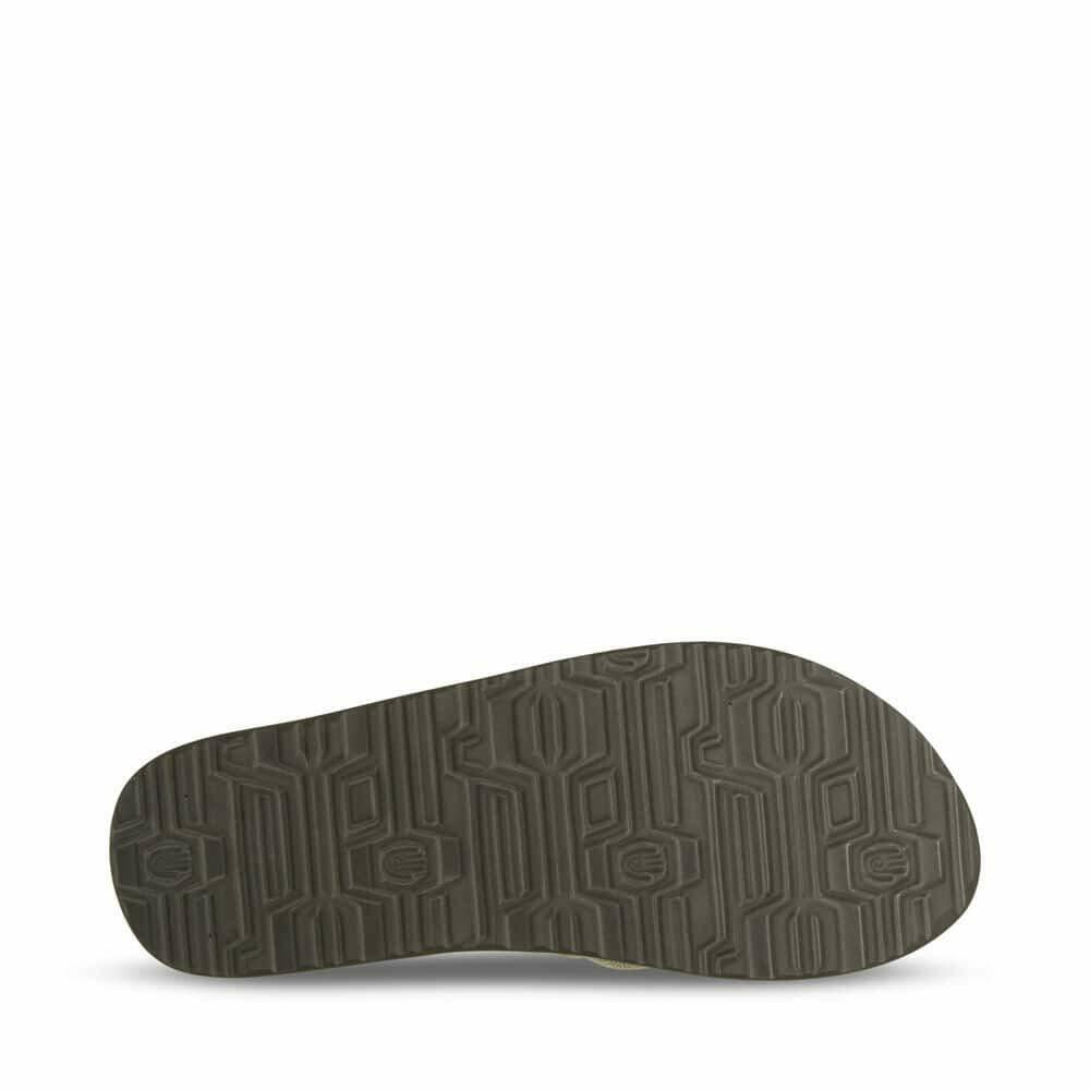 Teva Men's Mush II Canvas M Flip Flop,Dune,9 M US