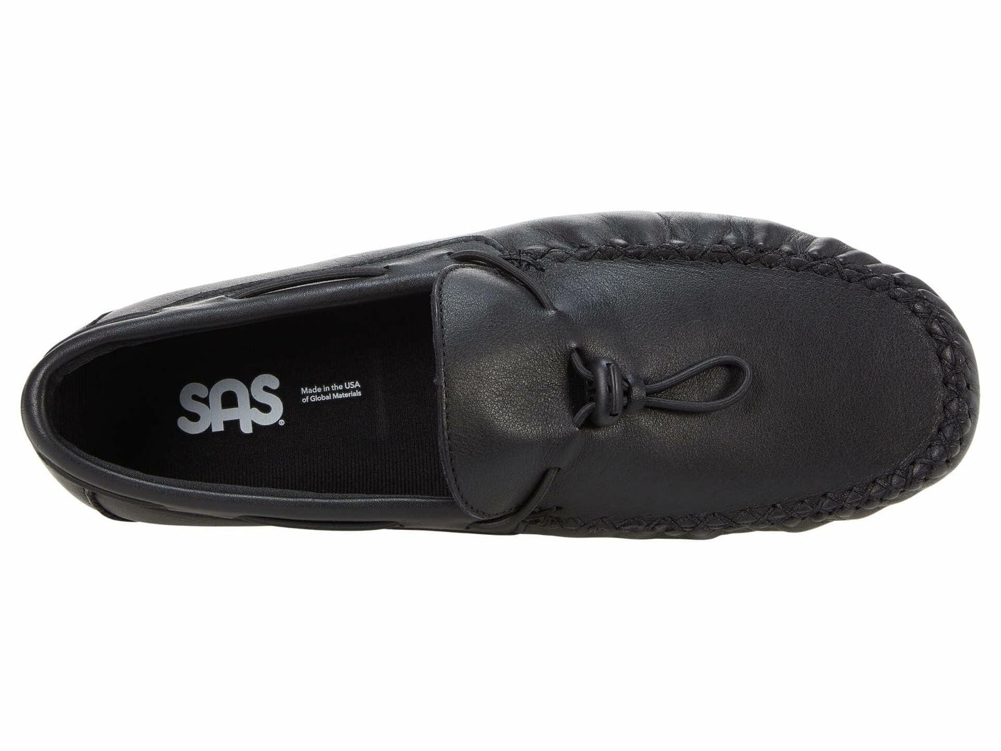 SAS Running Late Black 9.5 N - Narrow (AA)