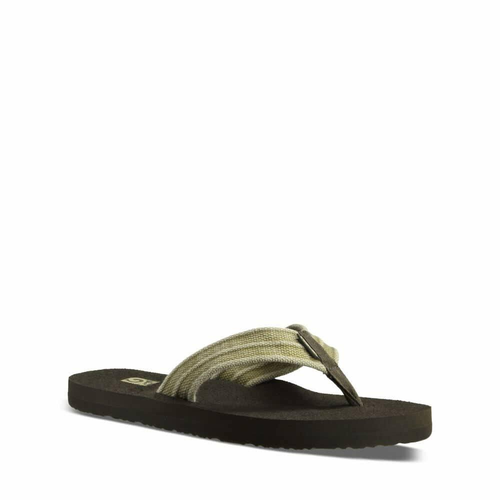 Teva Men's Mush II Canvas M Flip Flop,Dune,9 M US