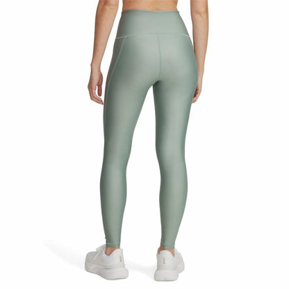 Under Armour Womens HeatGear Armour High Waisted Leggings, Silica Green / White XX-Large