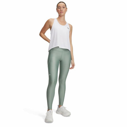 Under Armour Womens HeatGear Armour High Waisted Leggings, Silica Green / White XX-Large