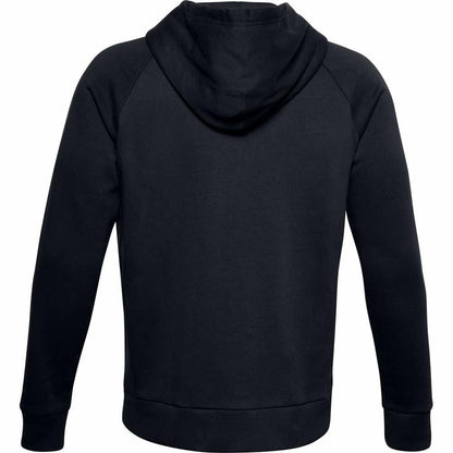 Under Armour Men's UA Rival Fleece Full Zip Hoodie , Black (001)/Onyx White , Small
