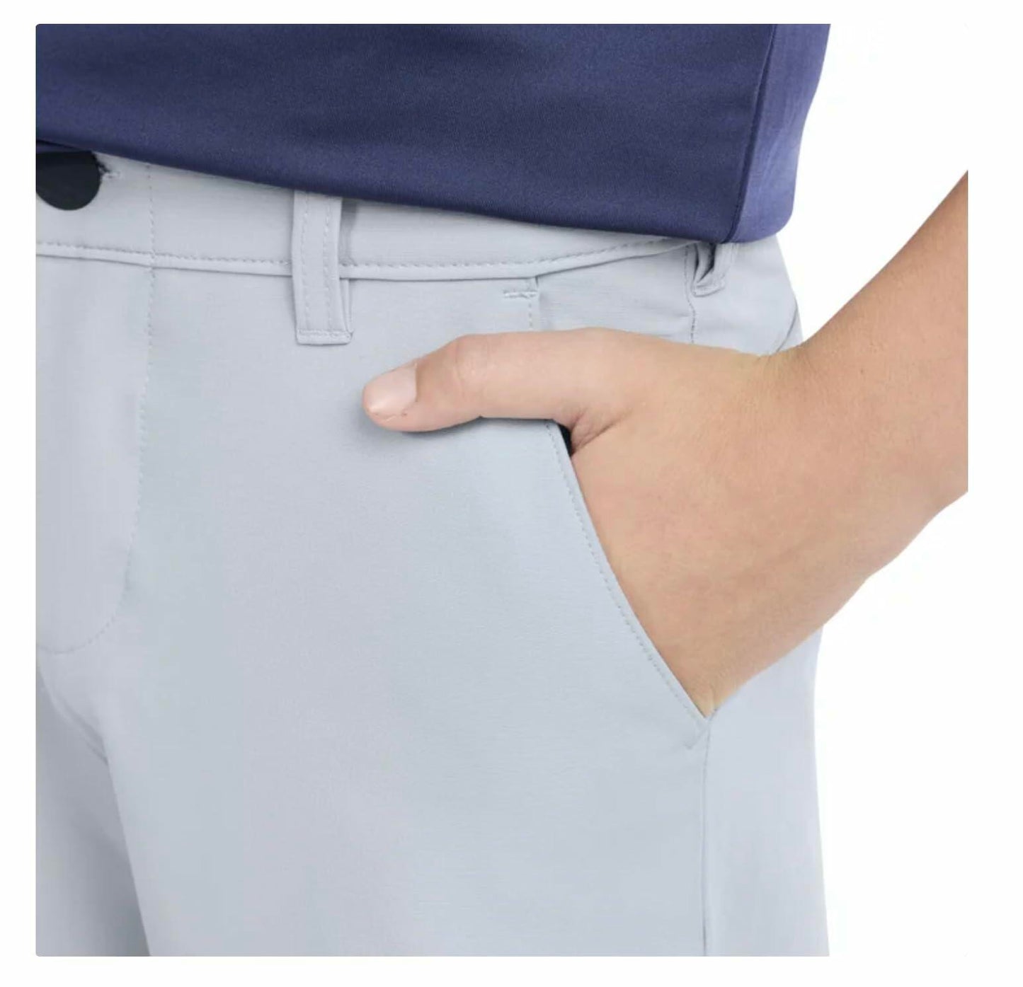 Hurley Youth Boy's Comfort Stetch Performance Chino Pant (US, Alpha, Large, Regular, Gray)