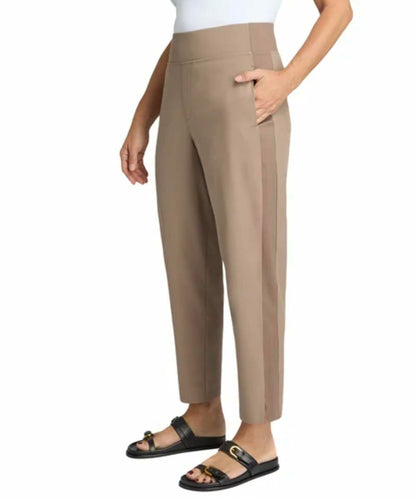 KIRKLAND Signature Women's Quick Dry Stretch Pull On Ankle Pant (US, Alpha, X-Large, Regular, Regular, Tan)