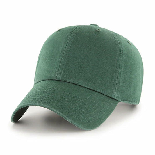 47 Classic Clean Up Adjustable Dad Hat Cap - One Size (US, Alpha, One Size, Dark Green)