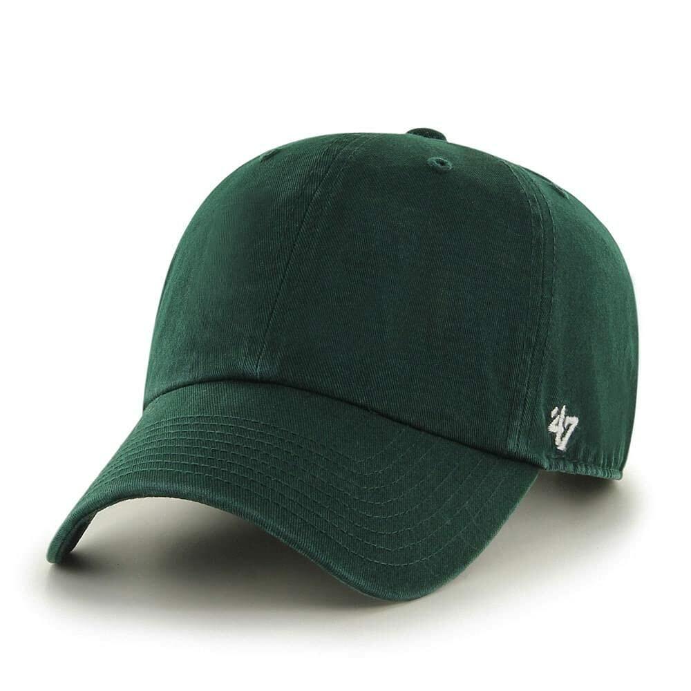 47 Brand Clean Up Blank Dad Hat - Dark Green | Adjustable