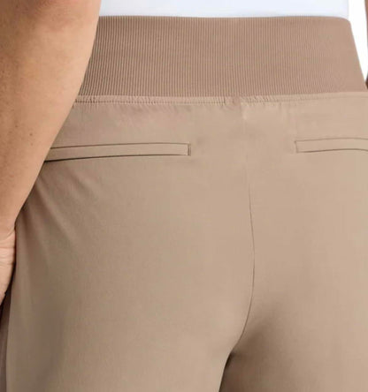 KIRKLAND Signature Women's Quick Dry Stretch Pull On Ankle Pant (US, Alpha, X-Large, Regular, Regular, Tan)