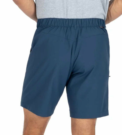 Gerry Men's Comfort Stretch Tech Short with UV Protection (US, Waist, 40, Regular, Blue)