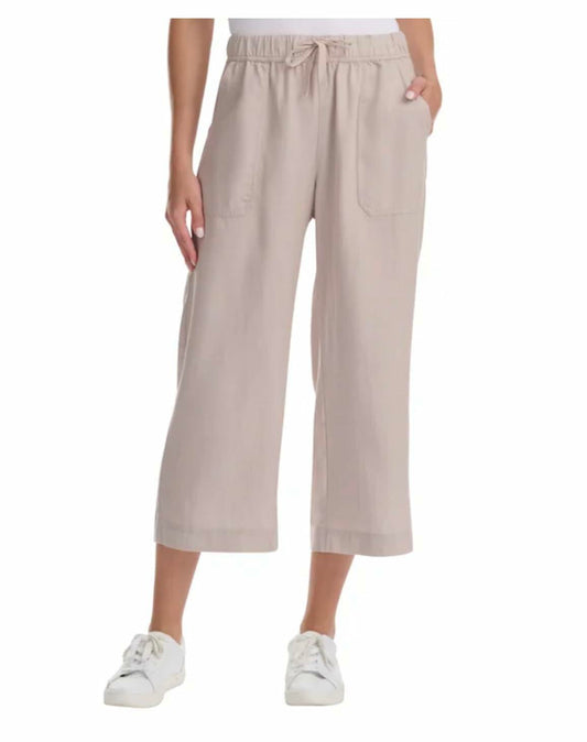 Splendid Women's Pull-On Wide Leg Crop Ankle Pant (US, Alpha, XX-Large, Regular, Regular, Khaki)