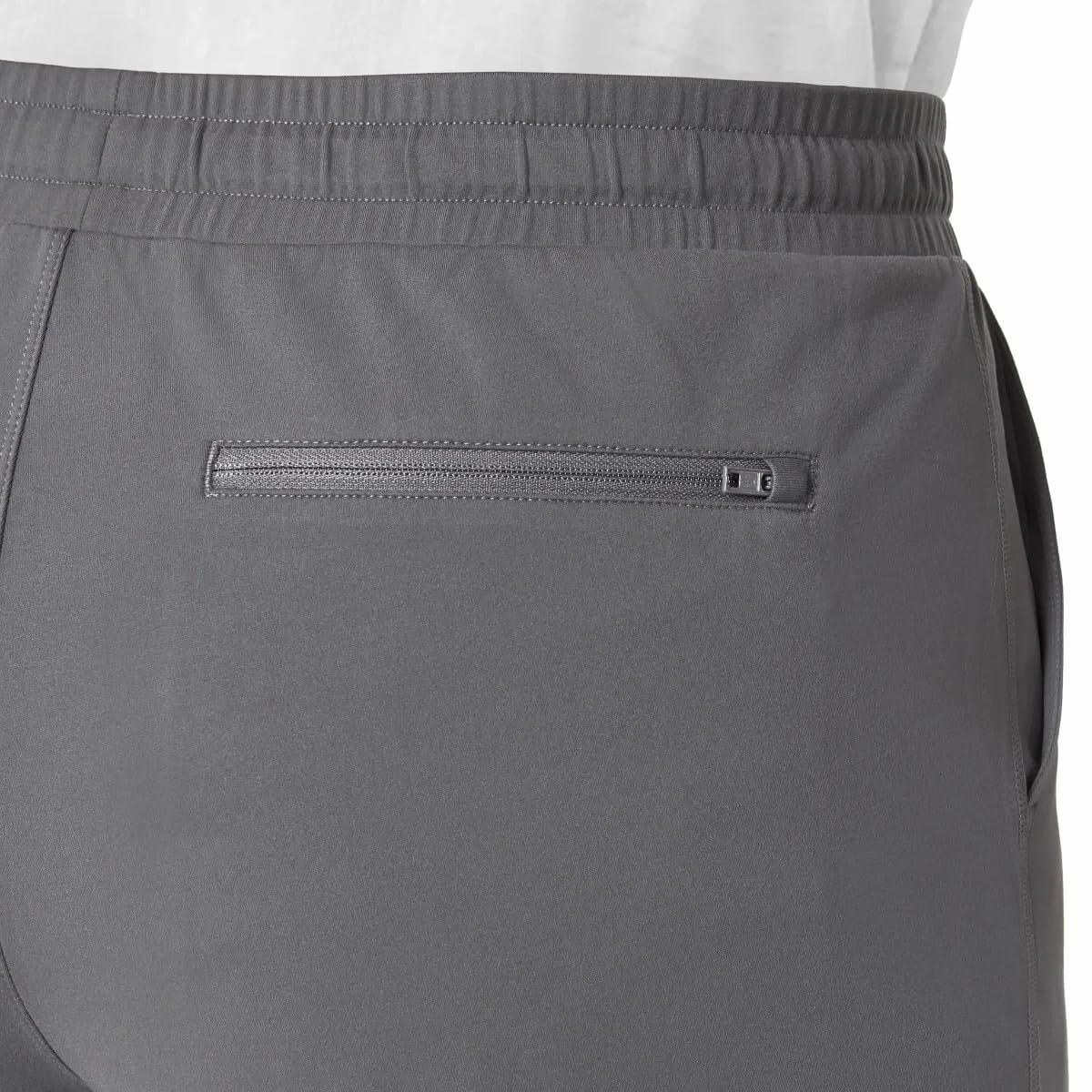 Mondetta Outdoor Project Men's Performance Active Short with Pockets (US, Alpha, XX-Large, Regular, Regular, Gray)