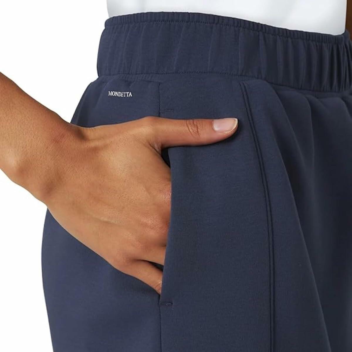 Mondetta Women's Moisture Wicking High Rise Walking Athletic Skort with Pockets (US, Alpha, XX-Large, Regular, Regular, Navy (Blue))