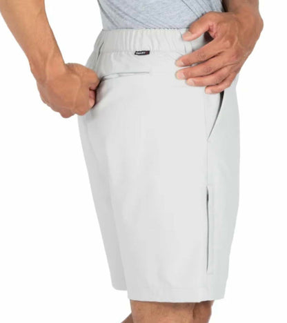 Gerry Men's Comfort Stretch Tech Short with UV Protection (US, Waist, 30, Regular, Gray)