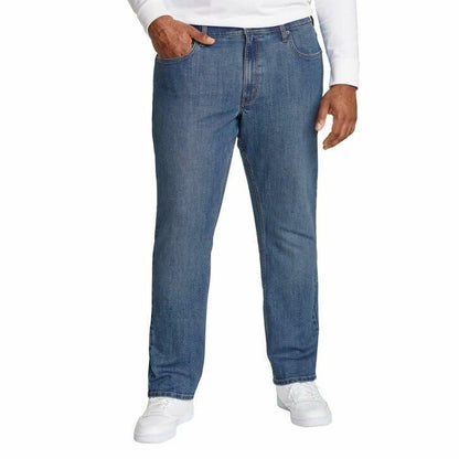 Eddie Bauer Men’s Regular Fit Stretch Jean (Blue, 30W x 29L)