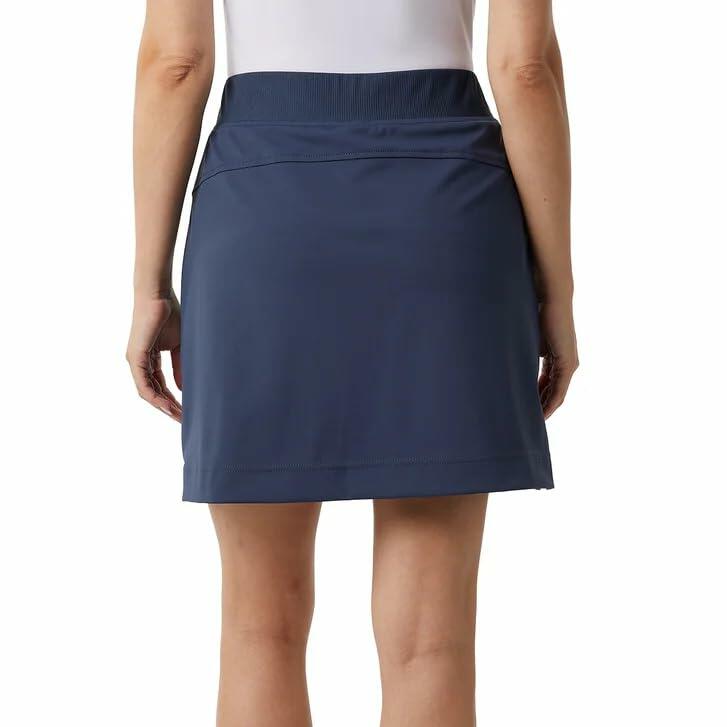32 Degrees Women’s Skort with Inner Shorts, 2 Front Pockets, High Waist Athletic Tennis & Golf Skirt (Blue, XX-Large)