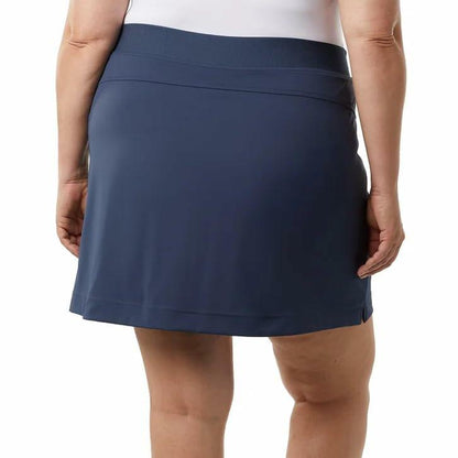 32 Degrees Women’s Skort with Inner Shorts, 2 Front Pockets, High Waist Athletic Tennis & Golf Skirt (Blue, XX-Large)