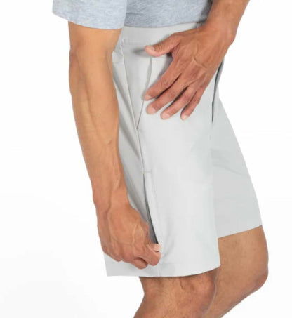 Gerry Men's Comfort Stretch Tech Short with UV Protection (US, Waist, 30, Regular, Gray)